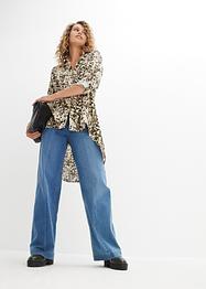 Chemisier court-long en viscose, bpc bonprix collection