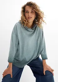 T-shirt oversize en mélange de matière, bonprix