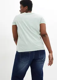 Lot de 2 T-shirts de grossesse et d'allaitement en coton, bonprix