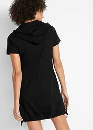 Robe T-shirt en coton, manches courtes, bonprix