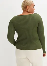 Pull côtelé, bonprix