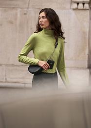 T-shirt col roulé extensible, manches longues, bpc bonprix collection