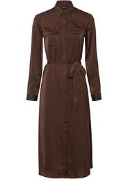 Robe midi en satin, BODYFLIRT