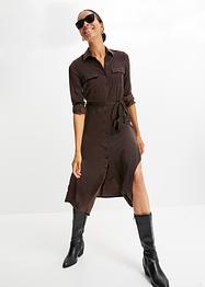 Robe midi en satin, BODYFLIRT