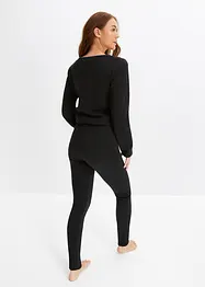 Legging thermique avec doublure douce en polaire, bonprix