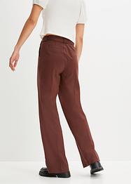 Pantalon à pinces avec ceinture, RAINBOW