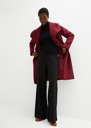 Manteau en laine mélangée avec lien à nouer, bpc selection premium