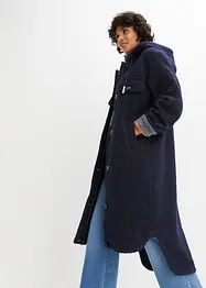 Manteau imitation laine avec poches, bonprix