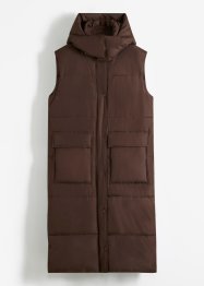 Veste sans manches matelassée en polyester recyclé avec capuche amovible, bpc bonprix collection