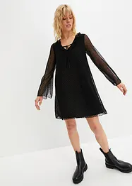 Robe en résille, bonprix