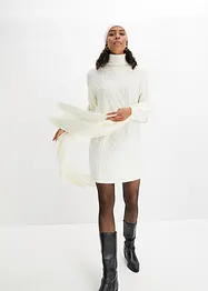 Robe en maille à motif torsadé, bonprix