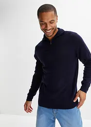 Pull en laine avec teneur en Good Cashmere Standard®, col camionneur, bonprix