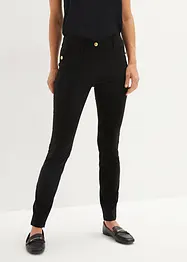 Pantalon taille extensible avec boutons décoratifs, bonprix