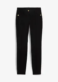 Pantalon taille extensible avec boutons décoratifs, bonprix