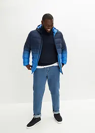 Veste matelassée à capuche avec dégradé de couleur, bonprix