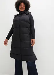 Veste longue fonctionnelle sans manches matelassée avec technologie thermo-isolante, bonprix