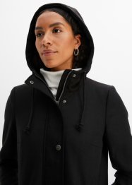 Manteau en imitation laine, coupe longue, bpc bonprix collection