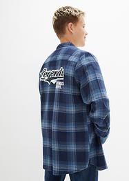 Chemise en flanelle à carreaux garçon, bpc bonprix collection