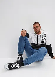Sweat à capuche, Slim, bonprix