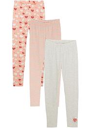 Lot de 3 leggings fille, bpc bonprix collection