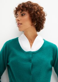 Gilet en laine avec teneur en Good Cashmere Standard®, bpc selection premium