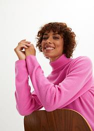 Pull col roulé avec teneur en Good Cashmere Standard®, bpc selection premium