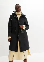 Parka longue à empiècement contrastant, bonprix