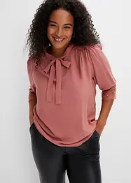 Tunique-blouse avec dentelle, bonprix