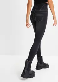 Legging sculptant sans coutures imitation jean, effet sculptant fort, bonprix