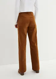 Pantalon en velours côtelé de coton stretch, bonprix