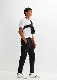 Pantalon de jogging thermo avec poches cargo et doublure peluche, bonprix