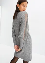 Robe en maille avec détail brillant, bonprix