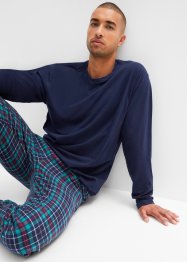 Pyjama avec pantalon en flanelle, bpc bonprix collection