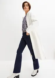 Pantalon en velours côtelé extensible, Bootcut, bonprix