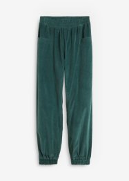 Pantalon confortable en velours côtelé avec grandes poches et taille élastiquée, bpc bonprix collection
