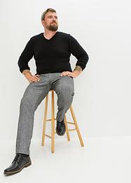 Pull en laine avec teneur en Good Cashmere Standard®, col V, bpc selection premium