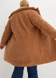 Manteau en maille bouclée, bonprix