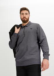 Sweat-shirt à col polo, bpc bonprix collection