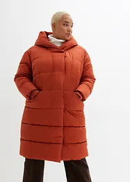 Manteau oversize matelassé avec capuche, en polyester recyclé, bonprix