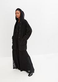 Veste oversize en polaire peluche, RAINBOW