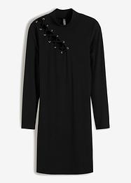 Robe côtelée avec laçage, RAINBOW