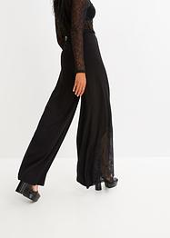Pantalon avec empiècement dentelle, RAINBOW
