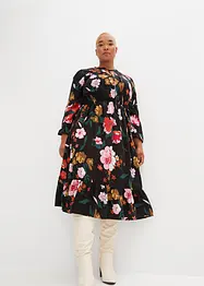 Robe midi imprimée, bonprix