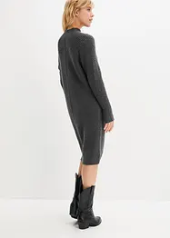 Robe en maille longue derrière, bonprix