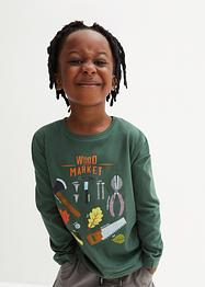 T-shirt manches longues garçon, bpc bonprix collection