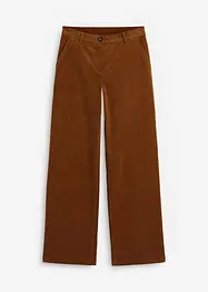 Pantalon en velours côtelé de coton stretch, bonprix