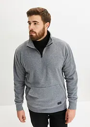 Pull en polaire à col montant, bonprix