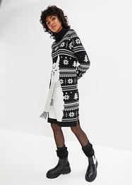 Robe de Noël en maille avec motif animal, bpc bonprix collection