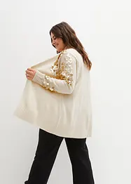 Gilet en maille avec sequins, bonprix