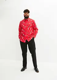 Chemise manches longues avec motif de Noël, bonprix